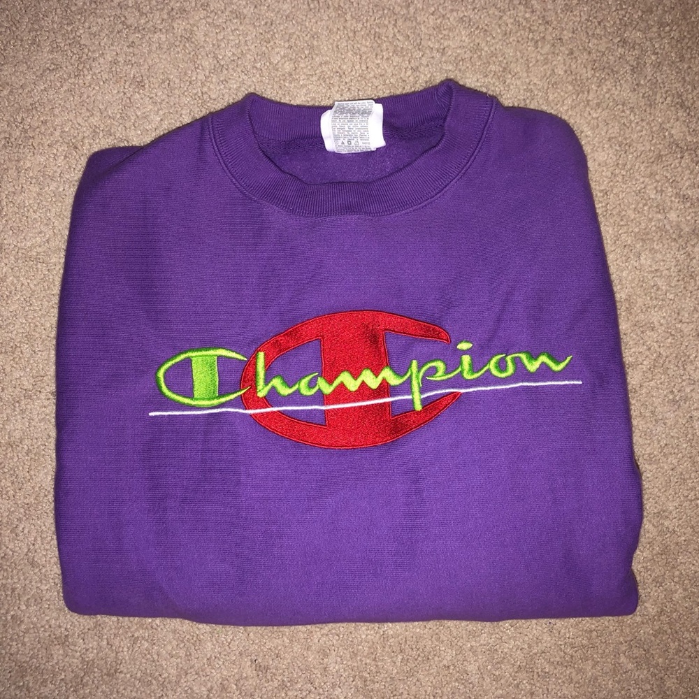 80s Champion Crew Neck Sweatshirt
